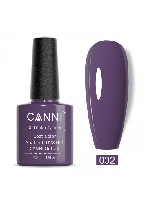 CANNI HYBRID NAIL COLOR N.032 SPECIAL PURPLE 7.3ML