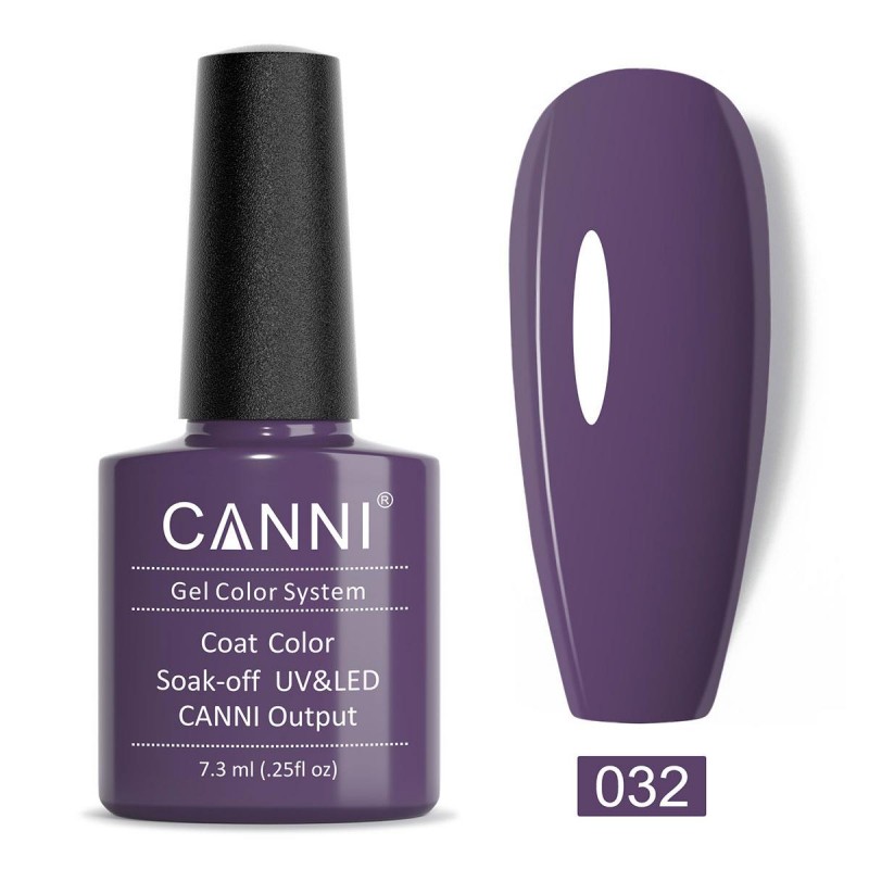 CANNI HYBRID NAIL COLOR N.032 SPECIAL PURPLE 7.3ML