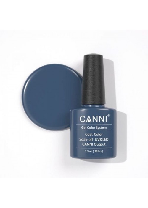 CANNI HYBRID NAIL COLOR N.080 DEEP STEEL 7.3ML