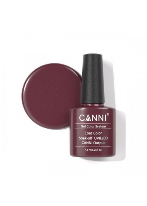 CANNI HYBRID NAIL COLOR N.123 MYSTERIOUS RED 7.3ML