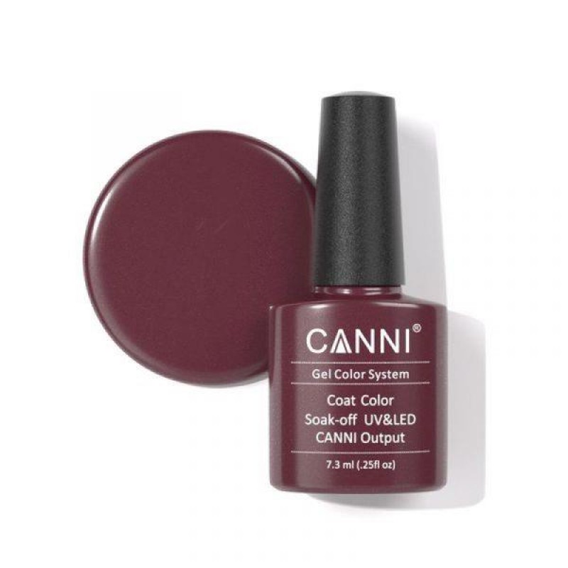 CANNI HYBRID NAIL COLOR N.123 MYSTERIOUS RED 7.3ML