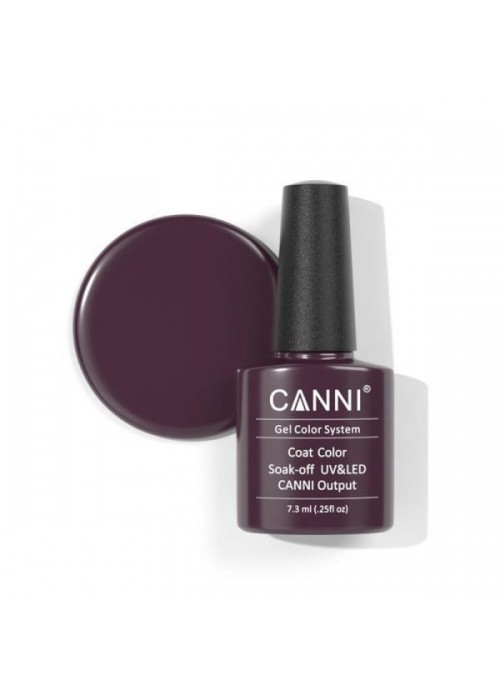 CANNI HYBRID NAIL COLOR N.124 ROTTEN CHERRY 7.3ML