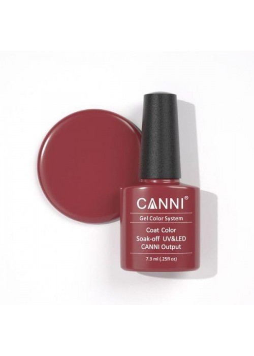 CANNI HYBRID NAIL COLOR N.135 ORIENT RED 7.3ML