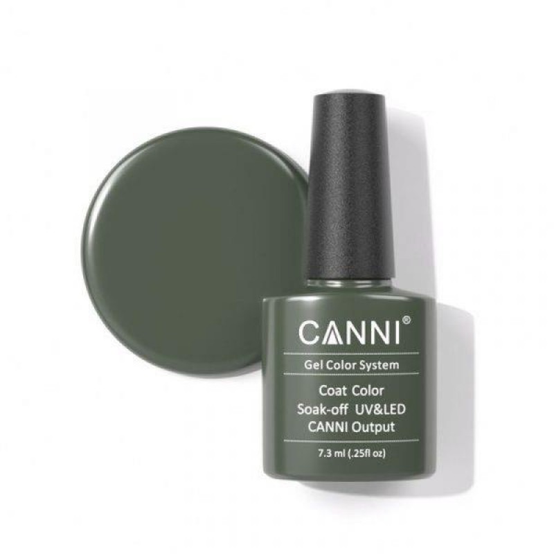 CANNI HYBRID NAIL COLOR N.150 BLACKISH GREEN 7.3ML
