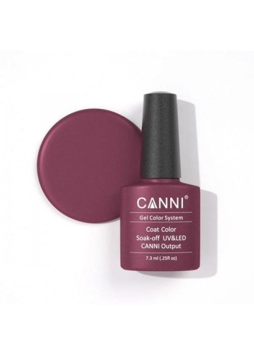 CANNI HYBRID NAIL COLOR N.196 PLUM NACRE 7.3ML