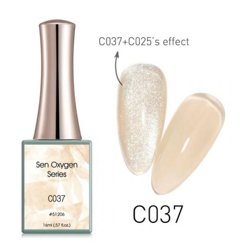 CANNI HYBRID NAIL COLOR SEN OXYGEN SERIES C037 16ML