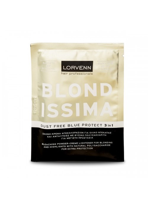 LORVENN BLONDISSIMA ΣΚΟΝΗ ΞΑΝΘΙΣΜΑΤΟΣ DUST FREE BLUE PROTECT 3IN1 15GR