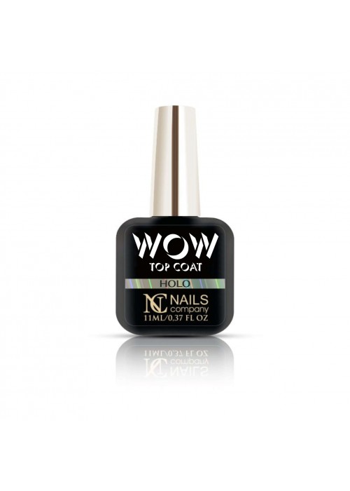 NC NAILS TOP COAT WOW HOLO 11ML