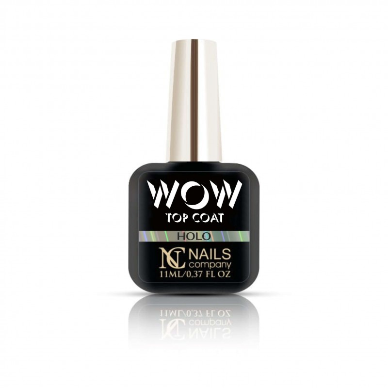 NC NAILS TOP COAT WOW HOLO 11ML