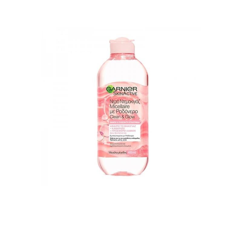 GARNIER SKIN ACTIVE MICELLAIRE WATER MAKE-UP REMOVER ROSE-WATER 400ML