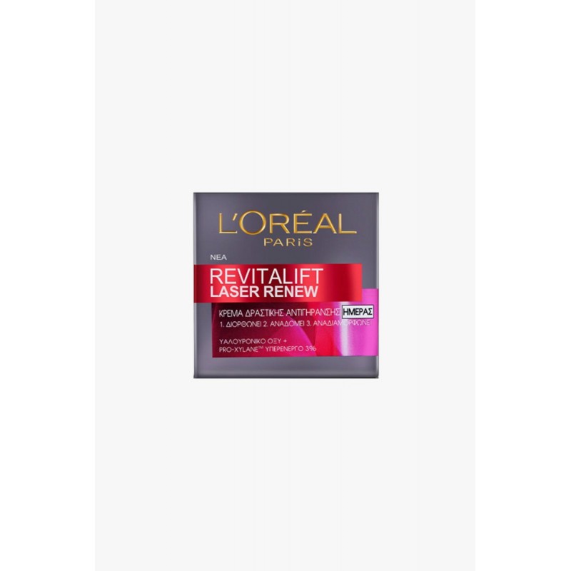 LOREAL REVITALIFT LASER RENEW ANTI-AGEING ΚΡΕΜΑ ΗΜΕΡΑΣ 50ML