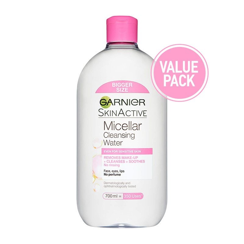 GARNIER SKIN ACTIVE MICELLAR CLEANSING WATER MAKE-UP REMOVER 700ML