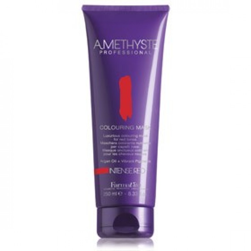 FARMAVITA AMETHYSTE ΜΑΣΚΑ ΜΑΛΛΙΩΝ ΣΕ ΧΡΩΜΑ ΚΟΚΚΙΝΟ 250ML