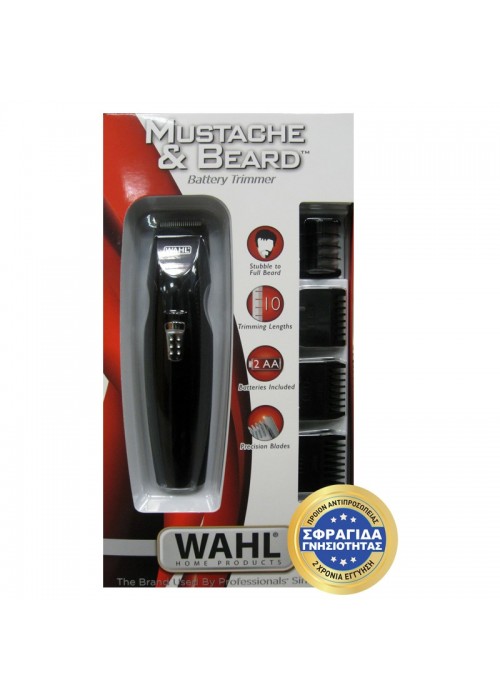 WAHL MUSTACHE - BEARD ΤΡΙΜΜΕΡ ΜΠΑΤΑΡΙΑΣ