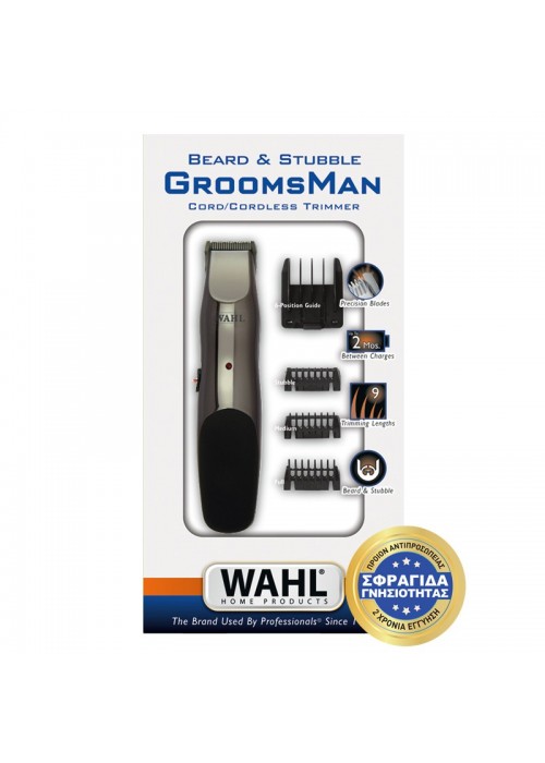 WAHL GROOMSMAN ΤΡΙΜΕΡ ΡΕΥΜΑΤΟΣ-ΕΠΑΝΑΦΟΡΤΙΖΟΜΕΝΟ