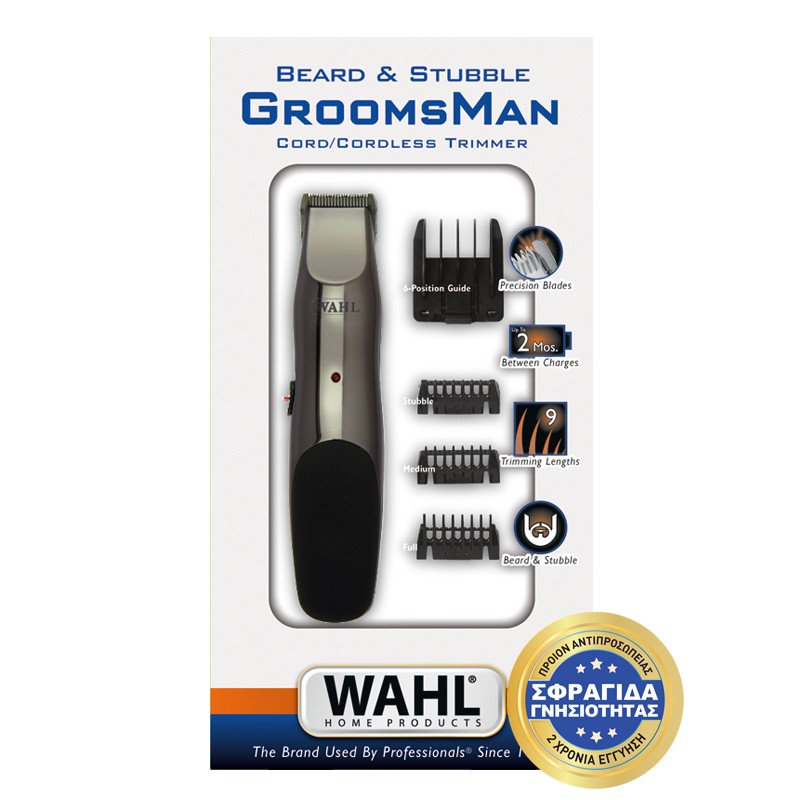 WAHL GROOMSMAN ΤΡΙΜΕΡ ΡΕΥΜΑΤΟΣ-ΕΠΑΝΑΦΟΡΤΙΖΟΜΕΝΟ