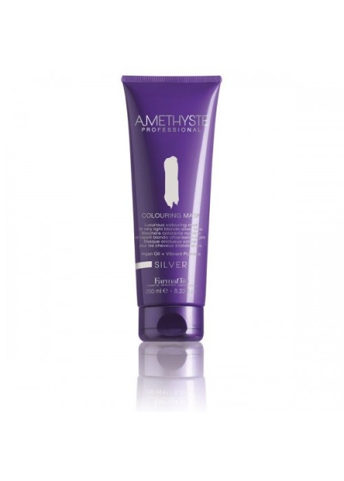 FARMAVITA AMETHYSTE ΜΑΣΚΑ ΒΑΜΜΕΝΩΝ ΜΑΛΛΙΩΝ ΑΣΗΜΙ ΧΡΩΜΑ 250ML