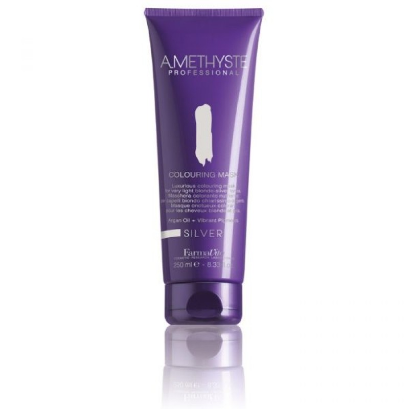 FARMAVITA AMETHYSTE ΜΑΣΚΑ ΜΑΛΛΙΩΝ COLOURING SILVER 250ML