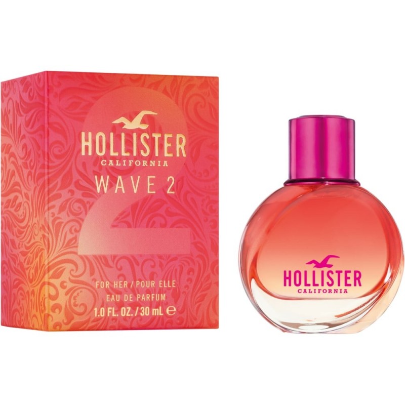 HOLLISTER WAVE 2 FOR FEMME EAU DE PARFUM 30ML