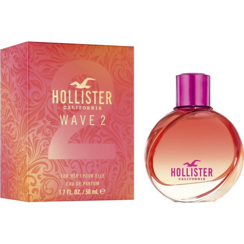 HOLLISTER WAVE 2 FOR WOMAN EAU DE PARFUM 50ML