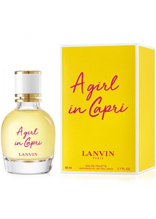 LANVIN A GIRL IN CAPRI WOMAN EAU DE TOILETTE 50ML