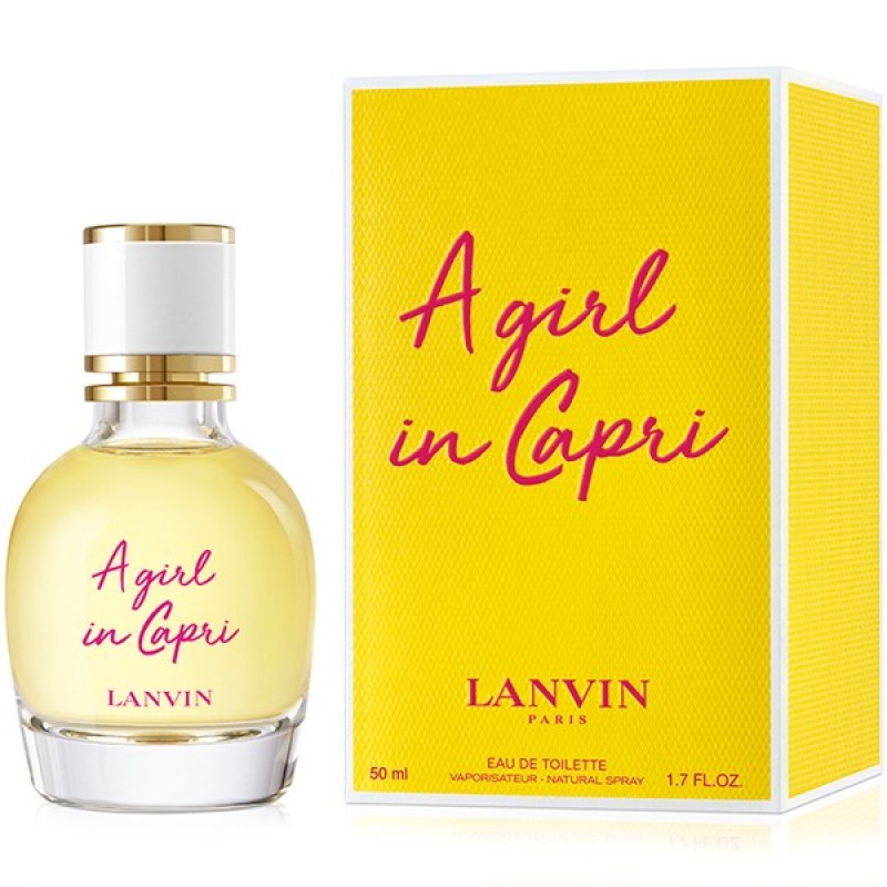 LANVIN A GIRL IN CAPRI WOMAN EAU DE TOILETTE 50ML