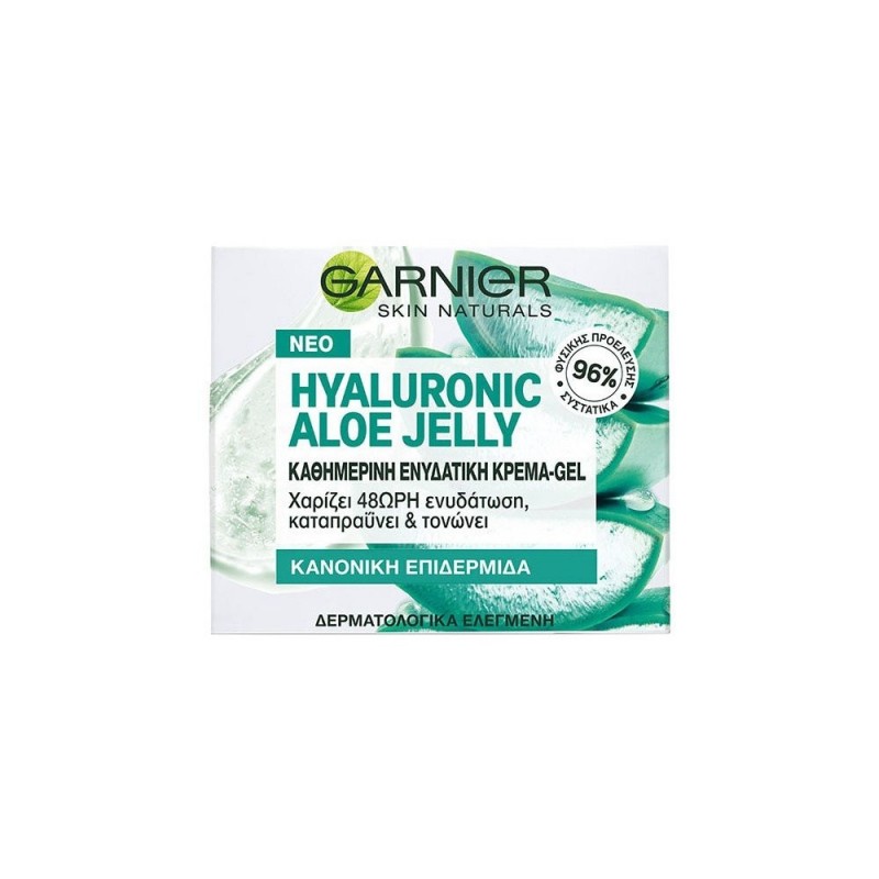 GARNIER HYALURONIC ALOE ΚΡΕΜΑ-GEL ΚΑΝΟΝΙΚΗ ΕΠΙΔΕΡΜΙΔΑ 50ML