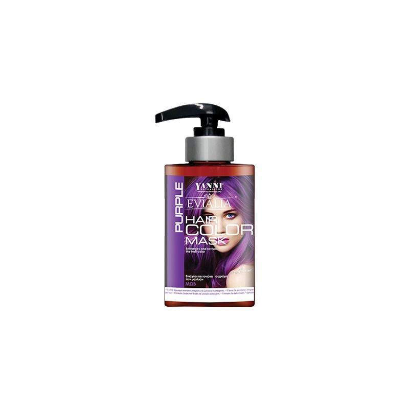 YIANNI ΜΑΣΚΑ ΜΑΛΛΙΩΝ COLOUR PURPLE 300ML