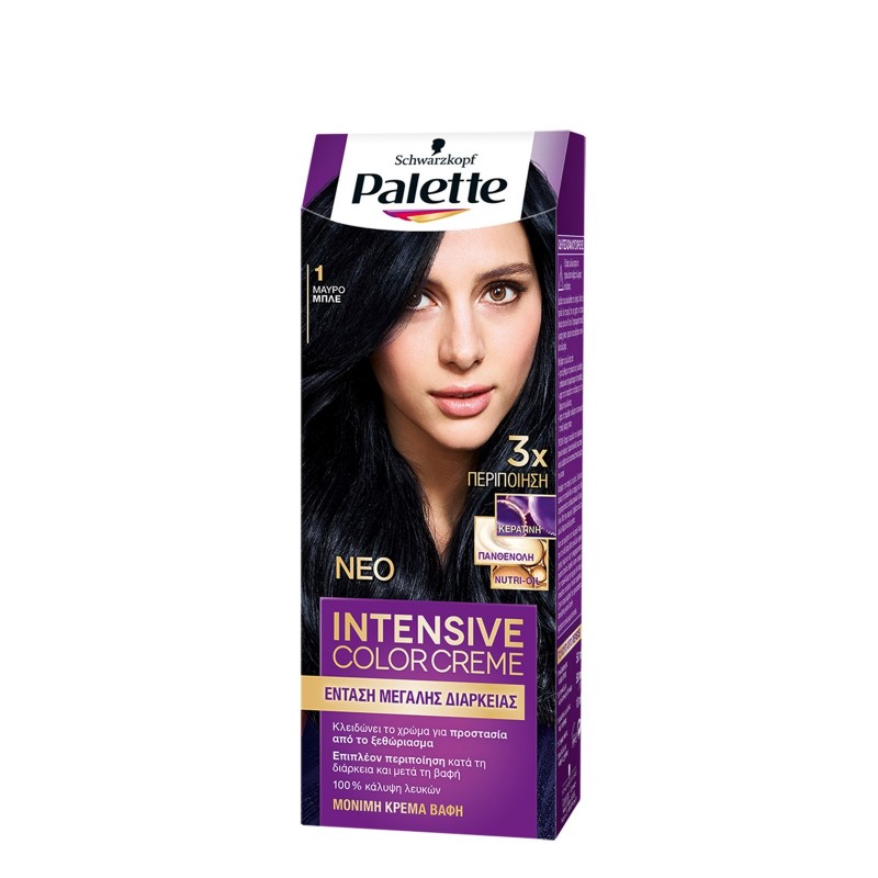 SCHWARZKOPF PALETTE SEMI-SET N.1 BLUE BLACK 110ML