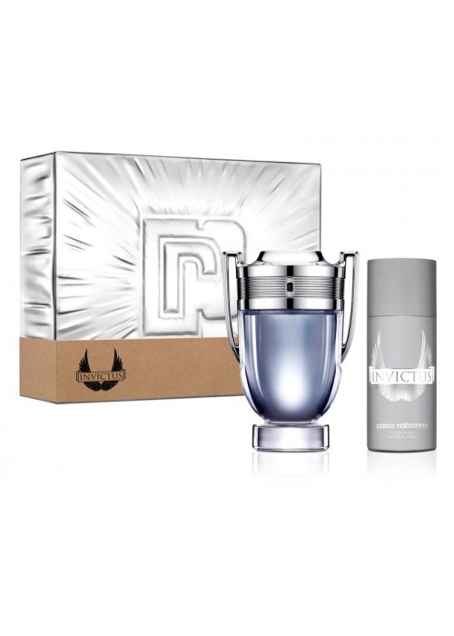 PACO RABANNE INVICTUS EDT 100ML + DEODORANT 150ML