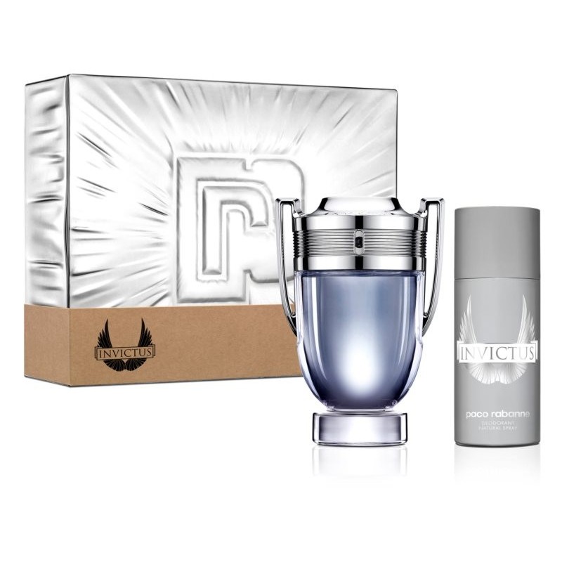 PACO RABANNE INVICTUS EDT 100ML + DEODORANT 150ML