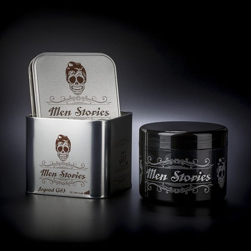 FARMAVITA MEN STORIES GEL WET LOOK G83 STEEL BOX 500ML