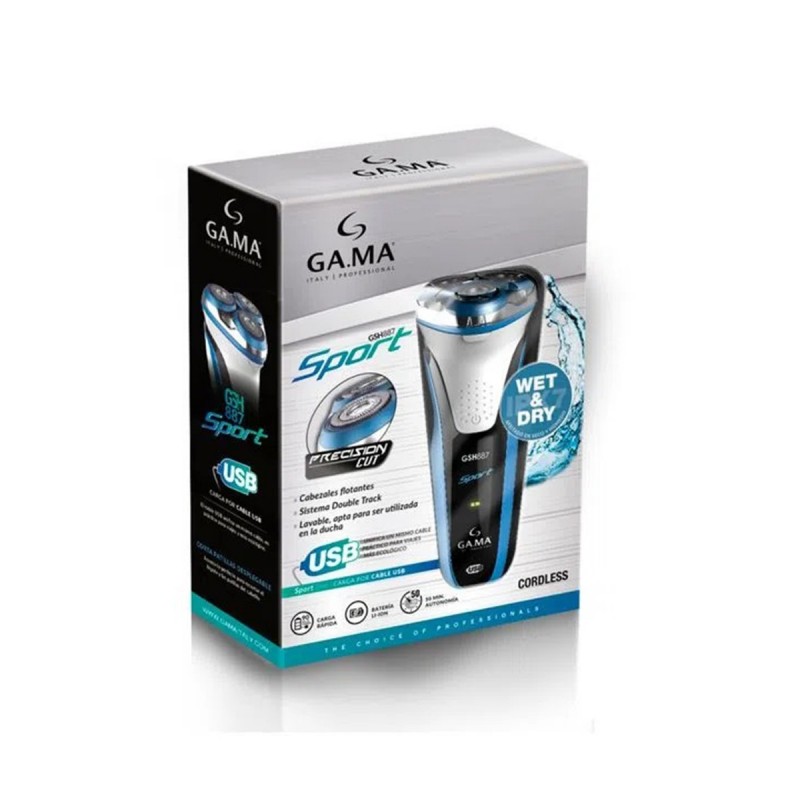 GAMA SPORT ΞΥΡΙΣΤΙΚΗ ΜΗΧΑΝΗ 3 ΚΕΦΑΛΩΝ ΑΣΥΡΜΑΤΗ-ΑΔΙΑΒΡΟΧΗ GSH887