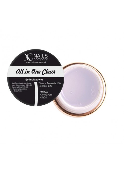 NC NAILS ALL IN ONE GEL CLEAR 50GR