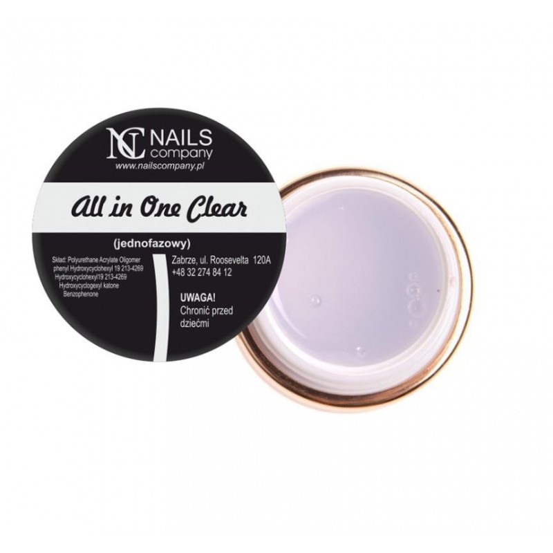 NC NAILS ALL IN ONE GEL CLEAR 50GR
