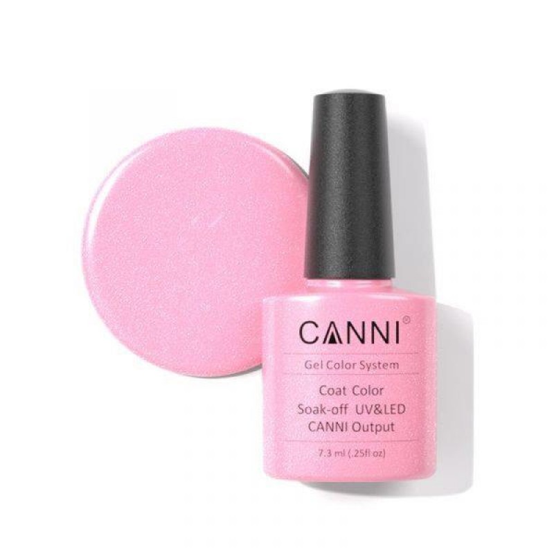 CANNI HYBRID NAIL COLOR N.198 LIGHT PINK PEARL 7.3ML