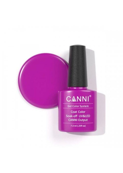 CANNI HYBRID NAIL COLOR N.224 FLUORESCENT RED ROSE 7.3ML