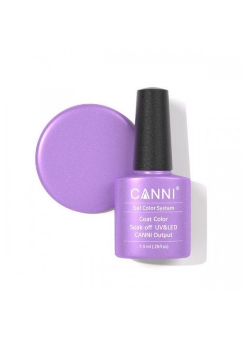 CANNI HYBRID NAIL COLOR N.226 ELEGANT PURPLE PEARL 7.3ML