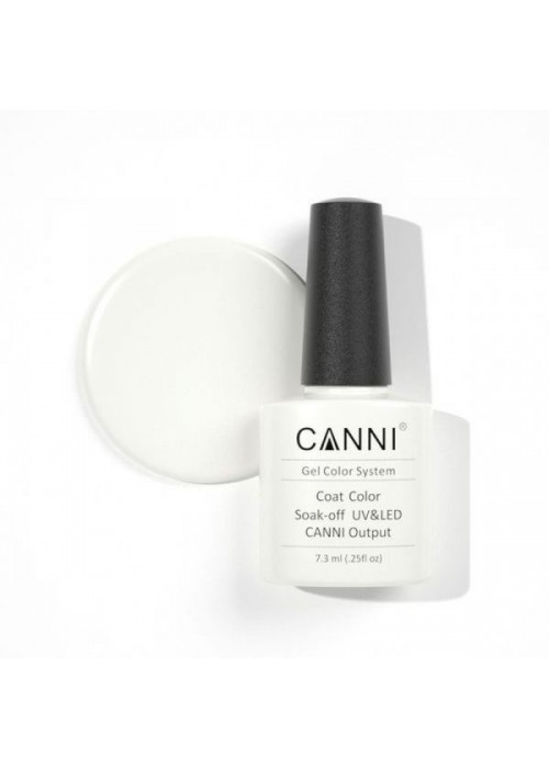 CANNI HYBRID NAIL COLOR N.239 MILKY WHITE 7.3ML